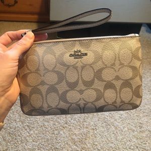 Coach wristlet